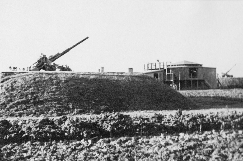 Historische Aufnahmen, Flakleitstand.